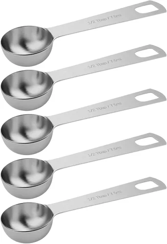 Vista 16 de 1 cucharada (3 cucharaditas, 0.5 onzas líquidas), cuchara medidora