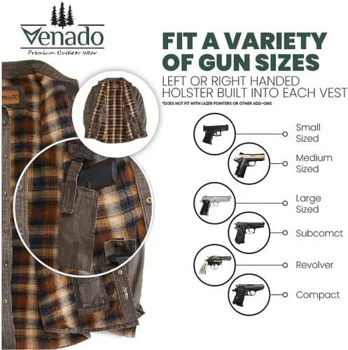 Vista 7 de Venado Chaqueta de gamuza de algodón oculta