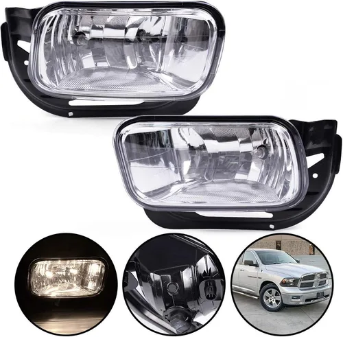 Vista 11 de G-PLUS Juego de luces antiniebla para parachoques compatibles con GMC Sierra 1500 2500 3500 Pickup GM2592154, GM2593154, GM2593154, GM2593128