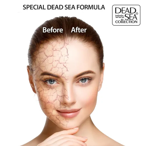 Vista 3 de Dead Sea Collection Suero para la cara con colágeno 3X, minerales del mar muerto y vitamina E, hidratante nutritivo antienvejecimiento