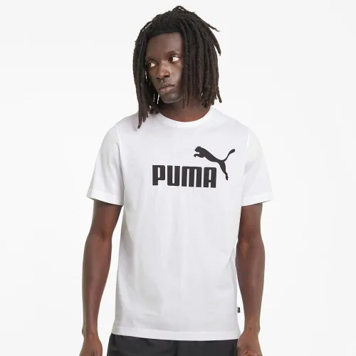Vista 3 de PUMA Camiseta Ess Logo Hombre