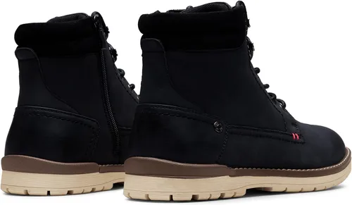 Vista 4 de Vostey Men's Motorcycle Boots Business Waterproof Ankle Boots Casual Oxford Boots for Men