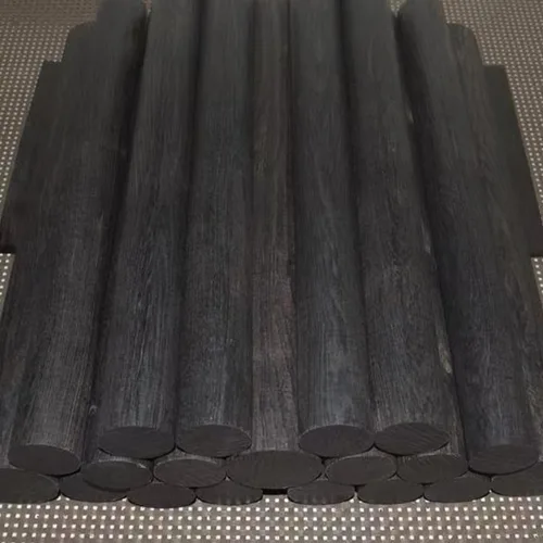 Vista 6 de Varillas de madera de ébano, de 5.91 pulgadas, de madera de Blackwood africana, bloques de tallado de madera en blanco, para tallar y tallar