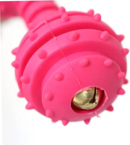 Vista 4 de balacoo 3 piezas de juguetes para masticar para perros, juguetes para masticar con barra para perros, juguete para masticar, anillo perforado
