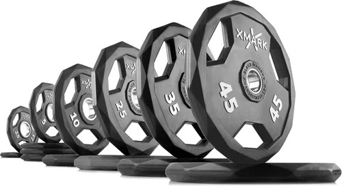 Vista 20 de XMARK DIAMANTE NEGRO - Discos de peso olímpico XMark, pesas de barra