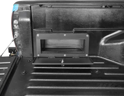 Vista 5 de Hooke Road Tacoma - Tapa de bloqueo de seguridad para cama, almacenamiento adicional, compatible con camioneta Toyota Tacoma 2005-2023 de 2ª y 3ª