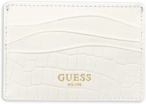 Vista 5 de GUESS Billetera RFID para hombre, hueso, talla única, Hueso