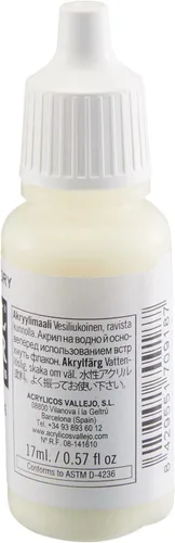 Vista 161 de Vallejo - Pintura color rojo amaranto, 0.6 fl oz