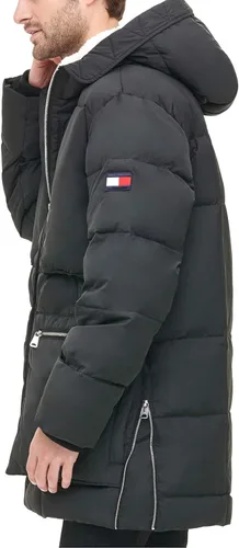 Vista 3 de Tommy Hilfiger Parka acolchada con capucha para hombre