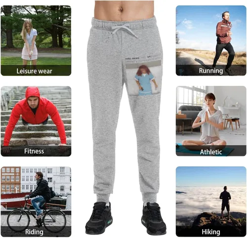 Vista 6 de Soda Stereo Comfort Y Msica para Volar Long Pants Boys Casual Workout Sweatpants Drawstring Waist Slacks