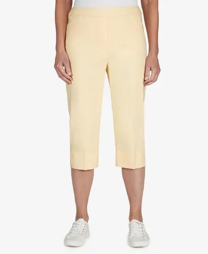 Vista 5 de Alfred Dunner Allure Clam Digger Capri de talla grande para mujer