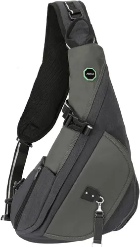 Vista 9 de Bolsa de Hombro Pequeña Mochila Cruzada Bolso de Bandolera Paquete de Cuello