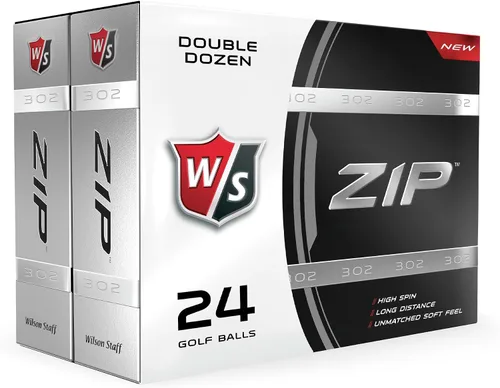 Vista 6 de WILSON Pelotas de golf con cremallera para personal [24 bolas]
