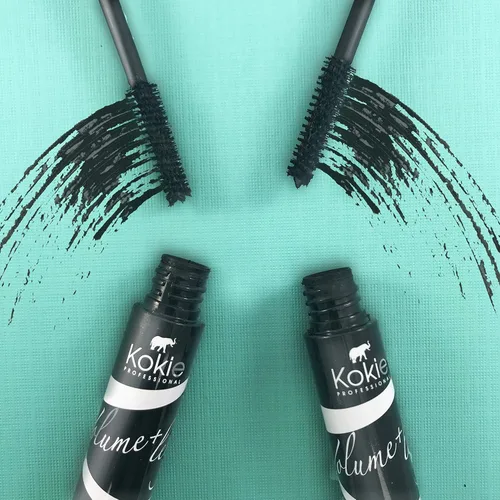Vista 6 de Kokie Cosmetics Volume + Length Mascara, negro, 0.32 onzas