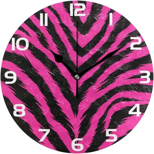Vista 11 de ALAZA - Reloj de pared redondo con mapa étnico de África, silencioso, sin tictac, pintura al óleo para el hogar, oficina, escuela, arte decorativo