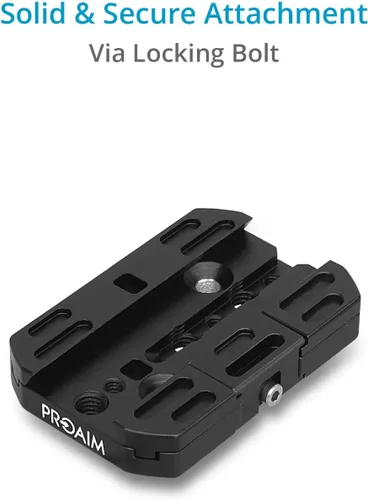 Vista 4 de PROAIM Soporte Mitchell de alto grado para M/MX Incluye collar y tuerca de castillo Placa de liberación rápida de aluminio con amplia gama