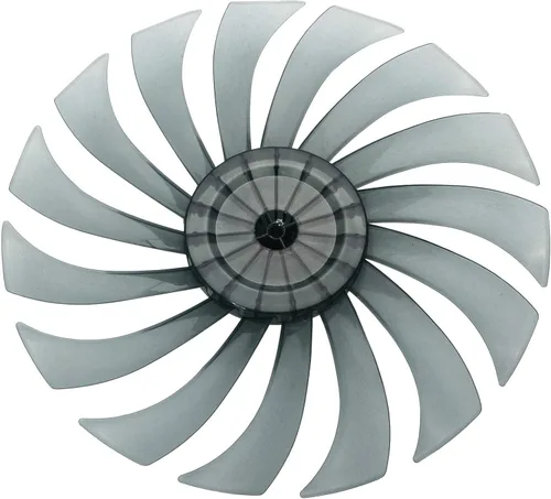 Vista 17 de Reemplazo de la hoja del ventilador de plástico para ventilador de pie ventilador de mesa accesorios generales con cubierta de tuerca negro A 10
