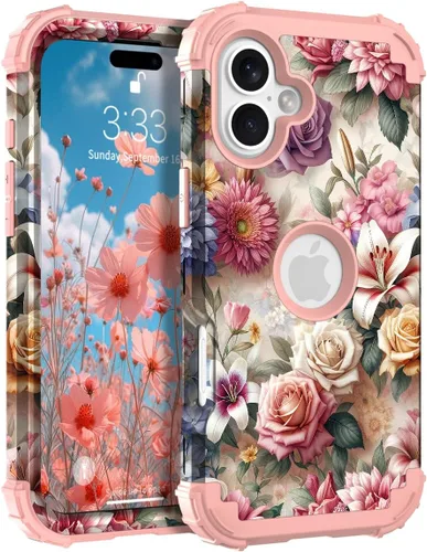 Vista 78 de Hocase Funda para iPhone SE 2022/2020, resistente a prueba de golpes, de plástico duro+goma de silicona, funda protectora híbrida para iPhone SE