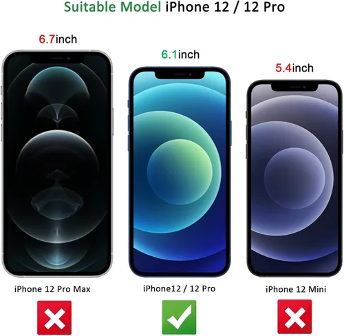 Vista 194 de NEW'C Paquete de 3 protectores de pantalla de privacidad para iPhone Air/iPhone 17 Air (6.5 pulgadas), película de vidrio templado antiespía