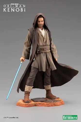 Vista 15 de ARTFX SW201 Star Wars OBI-Wan Kenobi - Figura de montaje simple prepintada de PVC a escala 1/7