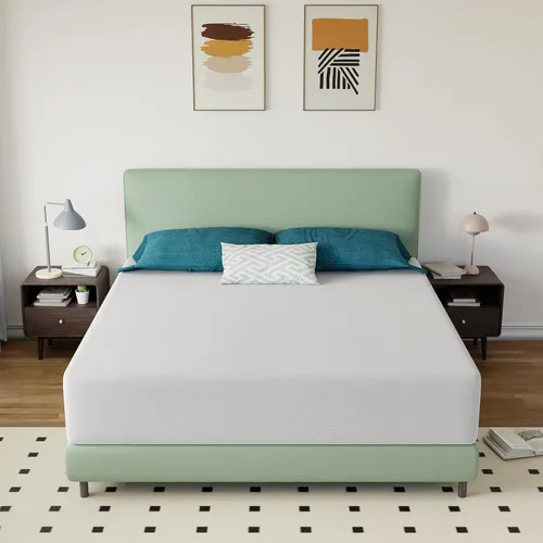 Vista 17 de PayLessHere Colchón de espuma viscoelástica con gel Twin de 5 pulgadas sin fibra de vidrio/Certificado CertiPUR-US/Cama en una caja/Sueño fresco