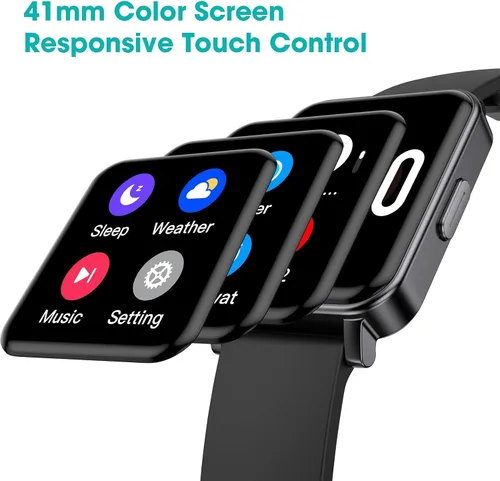 Vista 6 de Reloj inteligente Kummel para adolescentes, sin aplicación/teléfono necesario, relojes deportivos para adolescentes con monitor de frecuencia