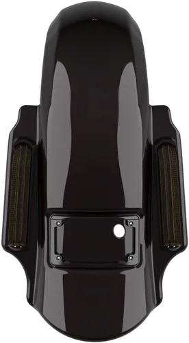 Vista 80 de Advanblack Dominator - Guardabarros trasero estirado para Harley Davidson Touring 2014+, deslizamiento de treet, Road Glide