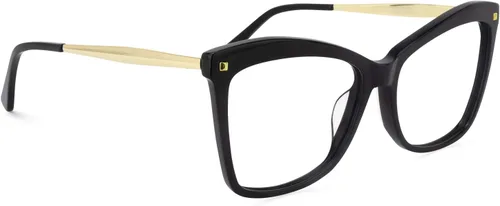 Vista 3 de Zeelool Gafas de bloqueo de luz azul mariposa de gran tamaño con estilo para las mujeres Isaebella FP0044