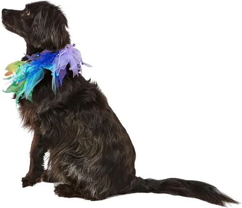 Vista 5 de Rubies Costume Company Fancy Rainbow Pet Collar, Varios