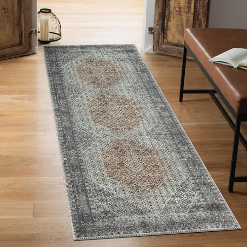 Vista 53 de Keen Home Design - Tapete lavable a máquina con respaldo antideslizante, para entrada, cocina, baño, lavandería, vintage de pelo orto y duradero