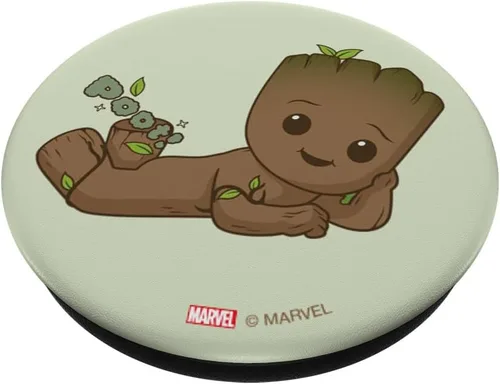 Vista 2 de Marvel Studios I Am Groot Poot! PopSockets Standard PopGrip