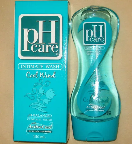 Vista 2 de Lote de 2 pH Care Intimate Wash Cool Wind con humectantes activos Cool 5.1 fl oz (total 10.1 fl oz)