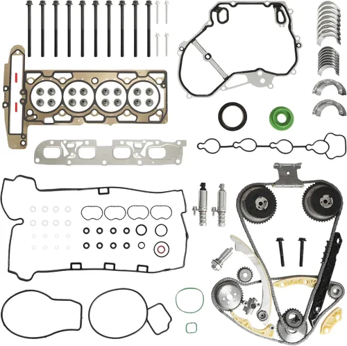 Vista 21 de LUW/LWE 1.8 Ecotec Juego completo de juntas con correa dentada y kit de herramientas para Chevy Para GM 1.8L 2011-2018 Kit 2