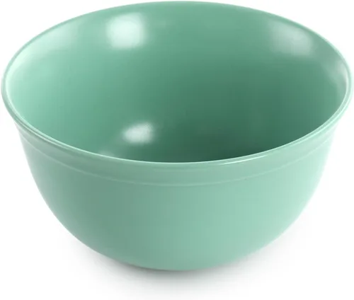 Vista 5 de Gibson Home Siam - Vajilla redonda de cerámica de 12 piezas, color verde