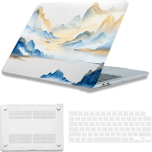 Vista 26 de Funda compatible con MacBook Air de 15" M5 M4 M3 M2 2023-2026 Negro (Black Lace)