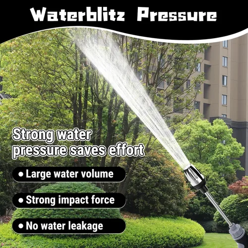 Vista 6 de WaterBlitz - Lavadora a presión, pistola de agua de alta presión WaterBlitz, lavadora a presión de alta y portátil, con rotación de 360° para tres