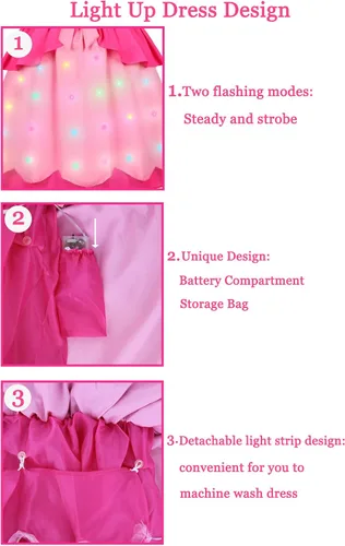 Vista 4 de Disfraz de princesa melocotón para niñas, disfraz de Halloween para cosplay, súper hermanos con accesorios para peluca