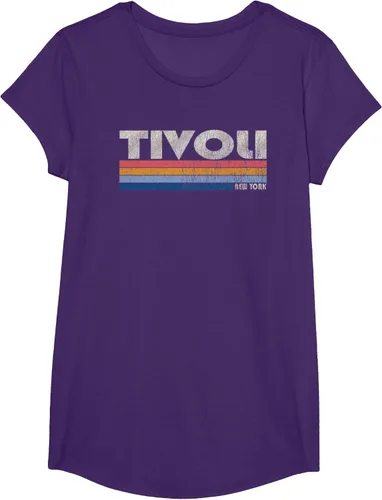 Vista 16 de Camiseta vintage de los años 80 estilo Tivoli NY