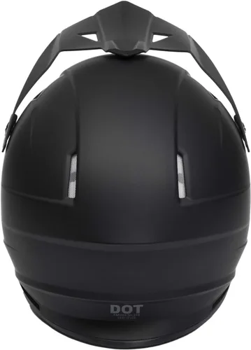 Vista 4 de Raider Off Road Z7 MX unisex para adultos (negro mate) (negro mate, talla M)