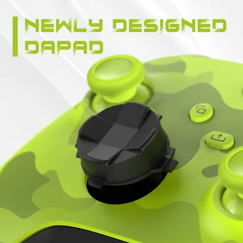 Vista 4 de fuxinya Controlador inalámbrico de PC Gamepad con adaptador inalámbrico de 2.4 GHZ compatible con Xbox Series XS, Xbox One, Windows 1011