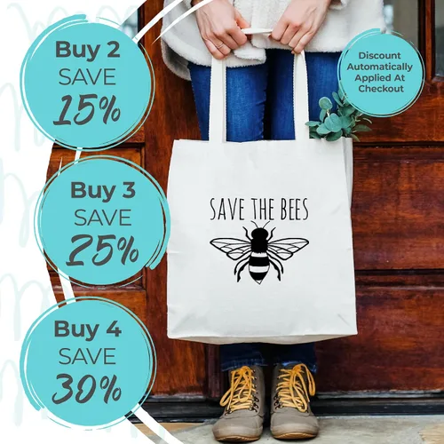 Vista 17 de Moonlight Makers 100% Cotton Canvas, Natural Tote Bag, Full-Color Tote, Funny Design - Drinks