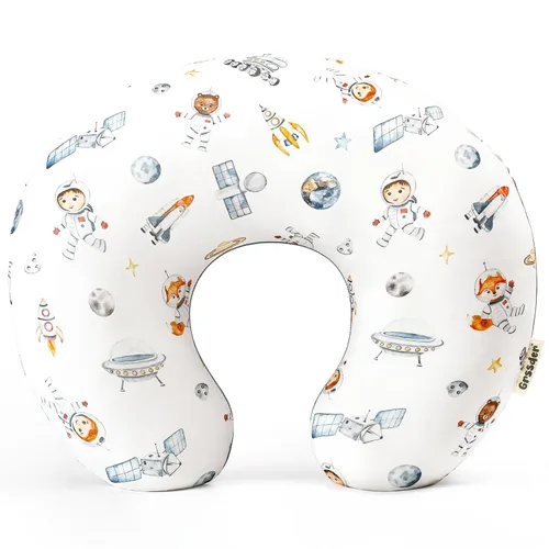 Vista 21 de GRSSDER Funda de Almohada de Lactancia Elástica Minky Removible Fundas de Lactancia para Almohadas de Lactancia Materna, Forro Ultra Suave y Cómodo