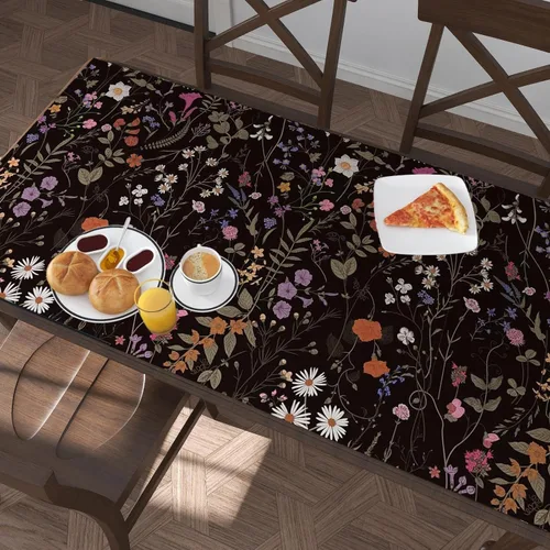 Vista 6 de Revestimiento de cajón con diseño floral rosa para despegar y pegar, papel tapiz autoadhesivo de vinilo extraíble, forro decorativo para cajones