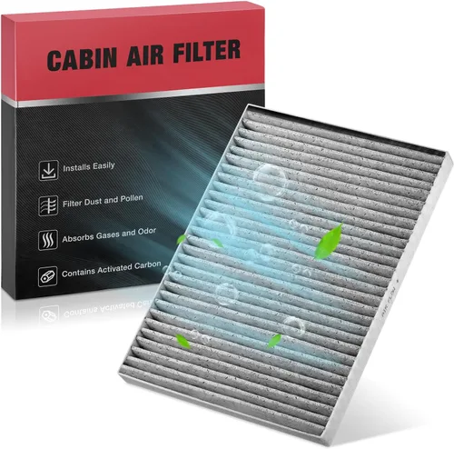 Vista 22 de BDFHYK 2 filtros de aire de cabina CF10136 con carbón activado compatibles con Chevy Uplander 2005-2009, Venture 2001-2005, compatibles con Buick