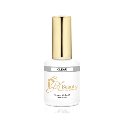Vista 4 de iGel Beauty Builder in a Bottle 0.5oz (rosa americano, 0.5 onzas)