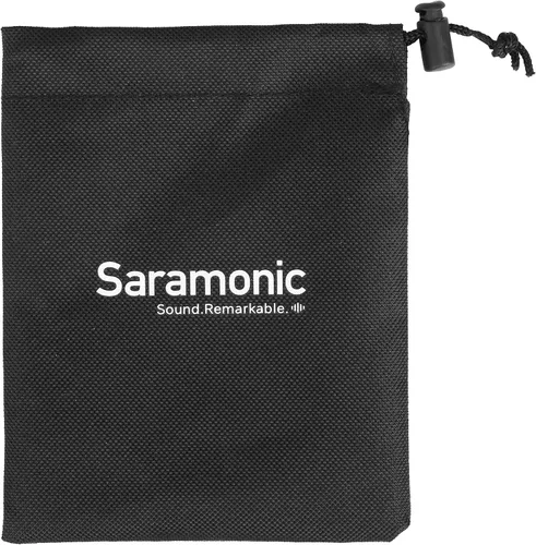 Vista 8 de Saramonic LavMicro U3-OA Micrófono de solapa omnidireccional compacto con clip diseñado para DJI Osmo Action con cable de 6.6 pies (6.6 ft)