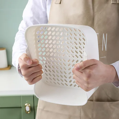 Vista 5 de Vaporera de microondas con tapa y bandeja, vaporera de verduras para tazón de microondas, utensilios de cocina aptos para microondas (2 niveles)
