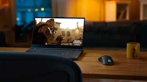 Vista 7 de Lenovo Ratón inalámbrico RGB para juegos Legion M600