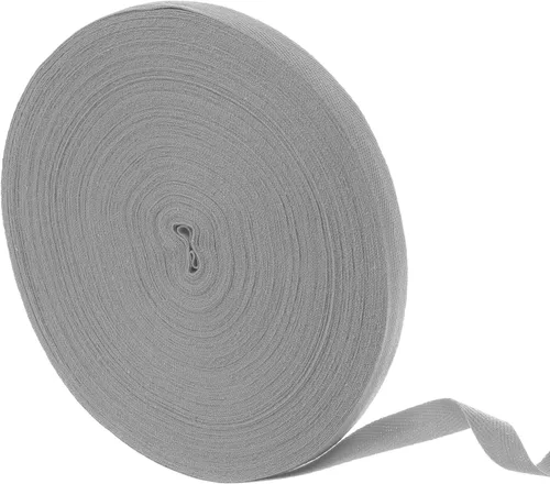 Vista 91 de uxcell Cinta de sarga de algodón de 50 yardas, cinta de espiga de 3/8 pulgadas para coser ropa, manualidades (azul)