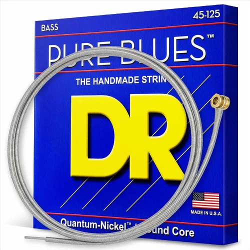 Vista 9 de DR Strings Cuerdas para bajo PURE BLUES (PB6-30)